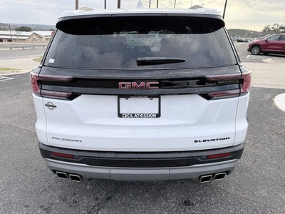 2025 GMC Acadia Elevation