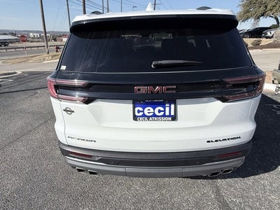 2025 GMC Acadia Elevation