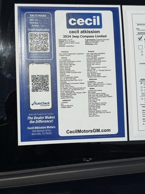 2024 Jeep Compass Limited