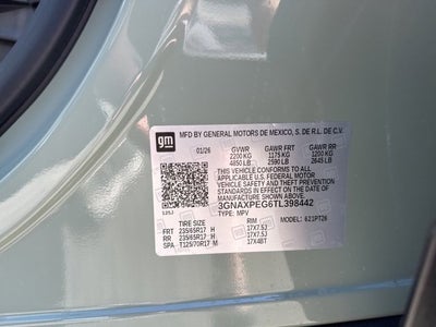 2026 Chevrolet Equinox LT