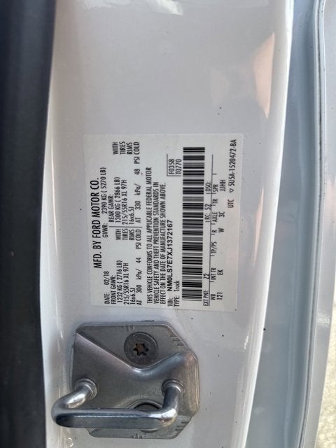 2018 Ford Transit Connect Van XL