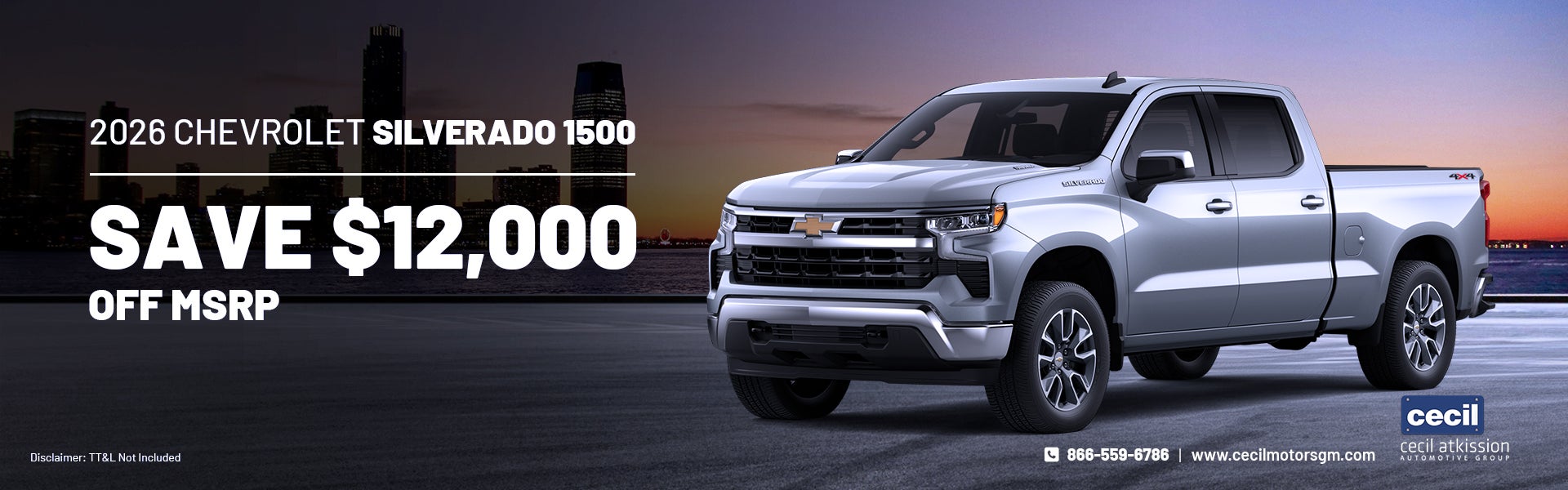 New 2026 Chevrolet Silverado 1500